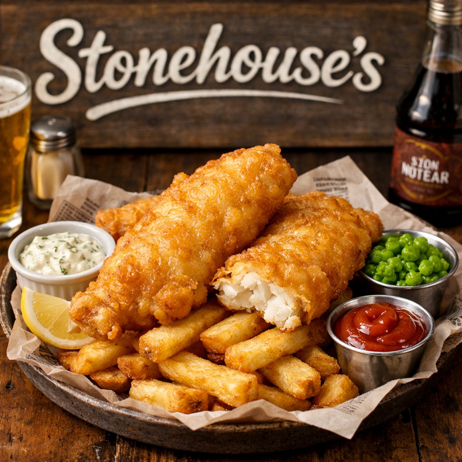 Stonehouse's Fish & Chips in Saltburn-by-the-Sea